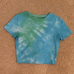 Hand Made Tie Dye Crop Top